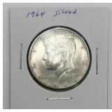 1964 Kennedy Silver Half Dollar