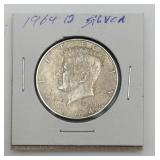 1964-D Kennedy Silver Half Dollar