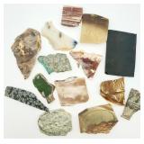 Small Natural Mixed Sliced Stones