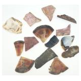 Natural Mixed Sliced Stones