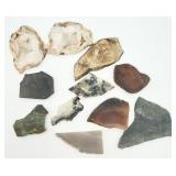 Natural Mixed Sliced Stones