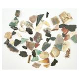 Small Mixed Natural Sliced Stones