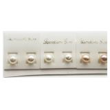 3 Pairs Freshwater Pearl Studs