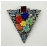 Antique Art Deco Dress Clip