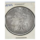 1890-S Morgan Silver Dollar