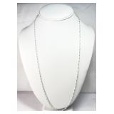Sterling Silver Singapore Twist 26' Chain