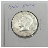 1964 Kennedy Silver Half Dollar