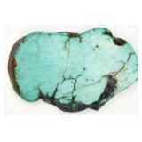 Large Natural Turquoise Freeform Slab
