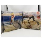 2- Sea Shore Pillows