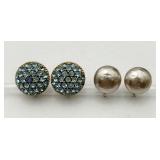 2 Pair of Vintage Ear Clips