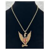 Vintage American Eagle Necklace
