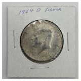 1964-D Kennedy Silver Half Dollar
