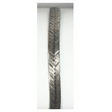 Sterling Silver Herringbone Bracelet 7'