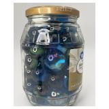 Jar of Glass Marbles