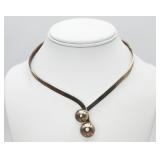 Sterling Silver Unique Choker