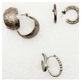 3 Fashion Earrings
