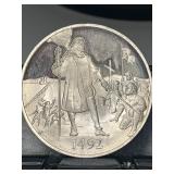 1971 Franklin Mint Commemorative Sterling Coin