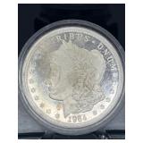 2018 Cook Islands Silver Clad Tribute 1964 Morgan