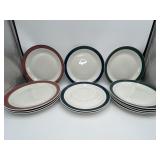 12 Oneida Casual Choice Collection Plates