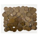 100 Pre-1940 Wheat Pennies