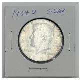 2964-D Kennedy Silver Half Dollar