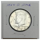 1964-D Kennedy Silver Half Dollar