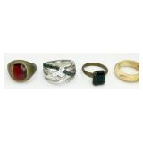 4 Fashion Rings