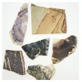 Natural Mixed Sliced Stones