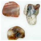 3 Diff. Types of Agate