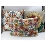 3 Beautiful Pillows
