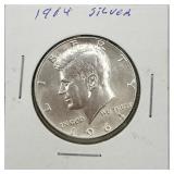 1964 Kennedy 90% Silver Half Dollar