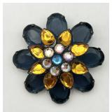 New Large Layered Flower Pin