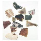 Natural Mixed Sliced Stones