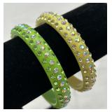 Pair Of Super Fun Bangle Bracelets