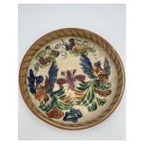 Vintage Spanish Majolica-style Ceramic Bowl
