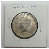 1964-D Kennedy Silver Half Dollar