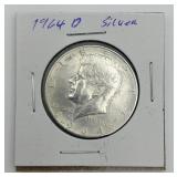 1964-D Kennedy Silver Half Dollar
