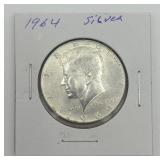 1964 Kennedy Silver Half Dollar