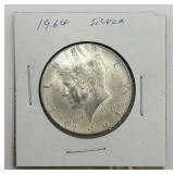 1964 Kennedy Silver Half Dollar
