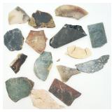 Small Natural Mixed Sliced Stones