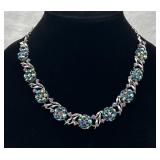 Beautiful Aurora Borealis Stone Necklace