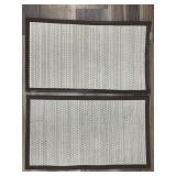 2 Better Homes & Gardens Woven Rugs