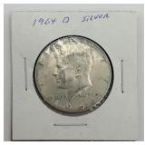 1964-D Kennedy Silver Half Dollar
