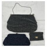 2 Vintage Beaded Evening Purses