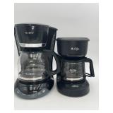 2 Mr. Coffee Programmable Drip Coffee Makers
