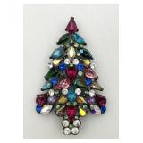 'Avon, 2008 3rd Annual' Large Christmas Tree Pin