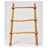 Rustic Wood Blanket Ladder / Display Rack