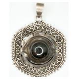 925 Third Eye Agate Pendant