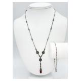Sterling Silver Necklace & Bracelet