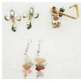3 Pairs Fashion Earrings